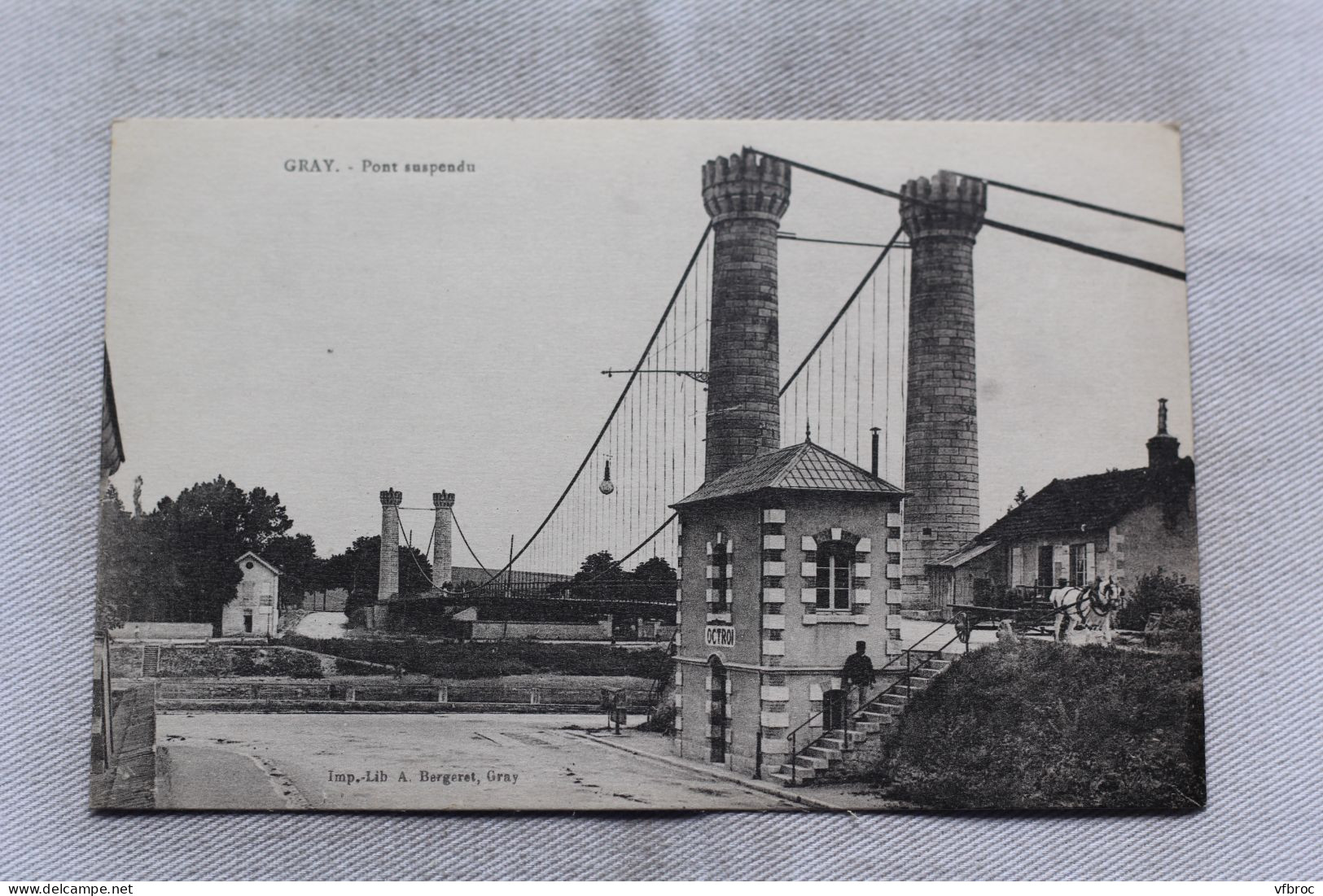 AA931, Gray, pont suspendu, Haute Saône 70