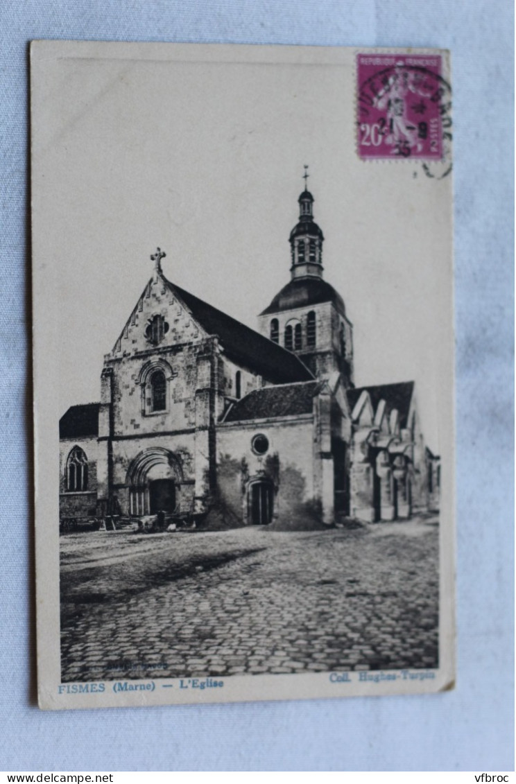 AA974, Fismes, l'église, Marne 51