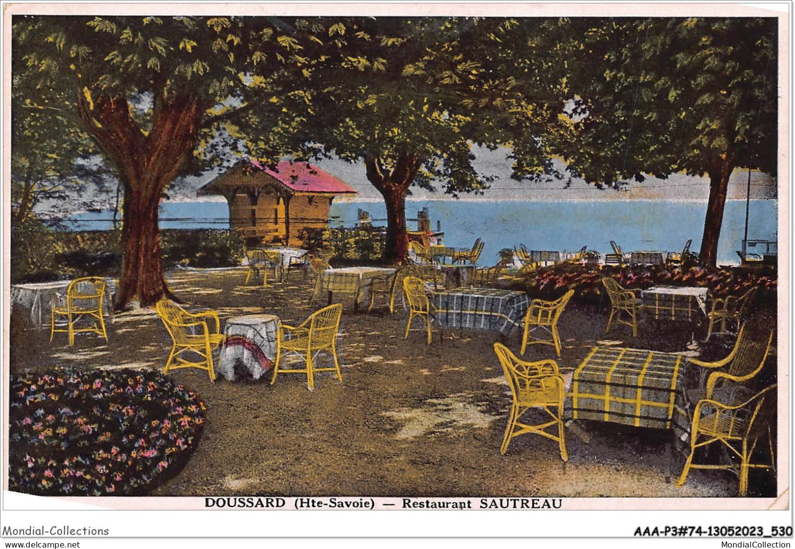 AAAP3-74-0243 - DOUSSARD - Restaurant Sautreau