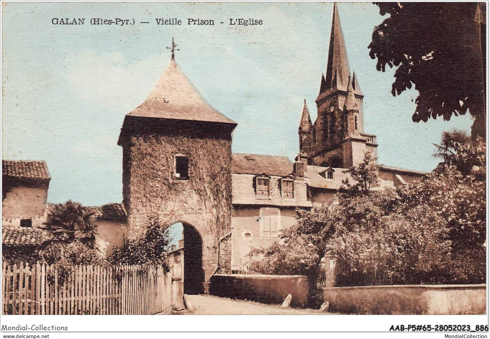 AABP5-65-0420 - GALAN - Vielle Prison - L'Eglise