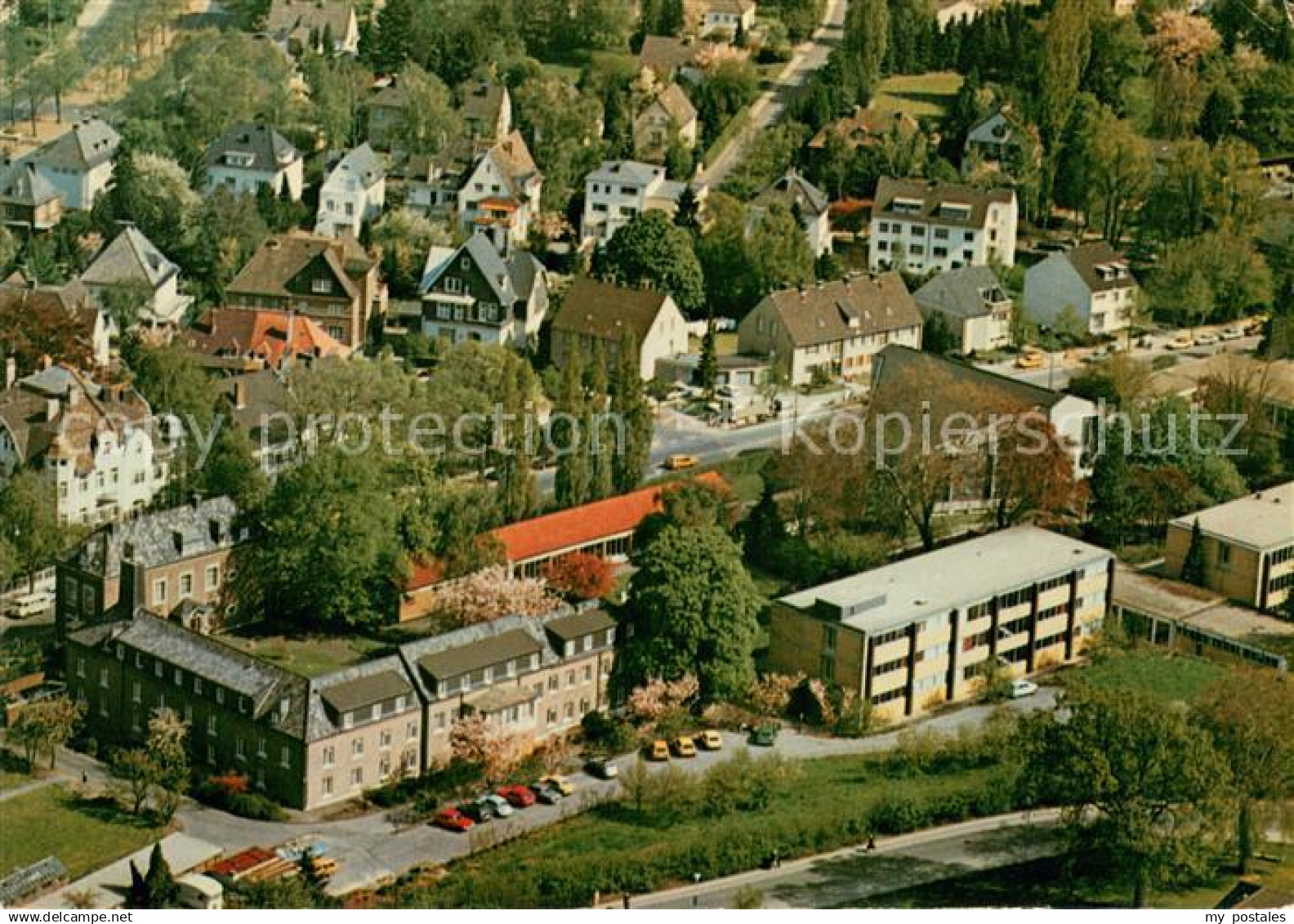 Aachen Haus Eich Jugendbildungshaus des Bistums Aachen Fliegeraufnahme