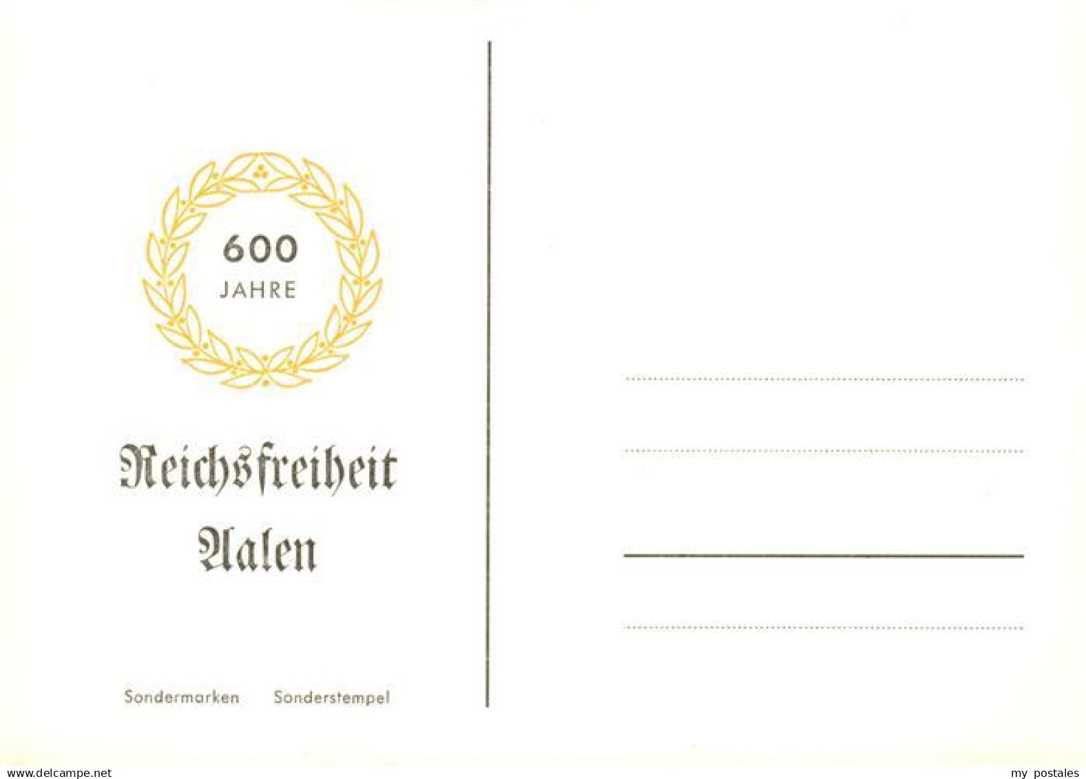 Aalen BW 600 Jahr Reichsfreiheit Aalen