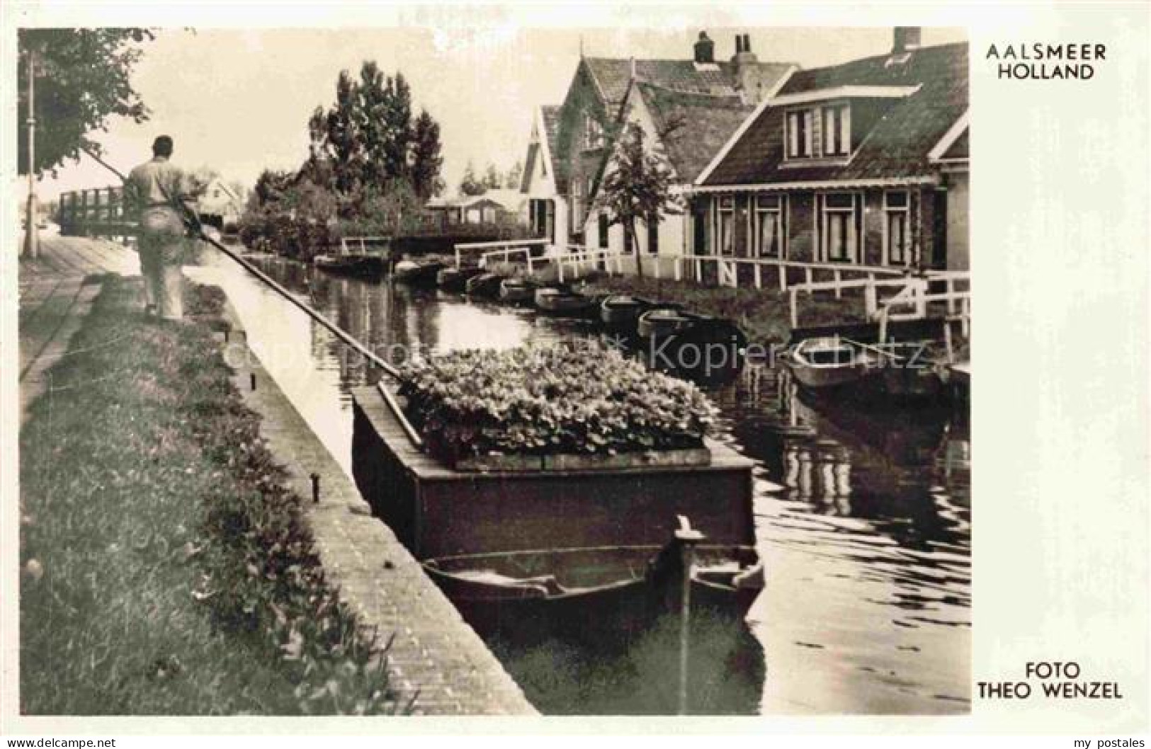 Aalsmeer Noord-Holland NL Grachten