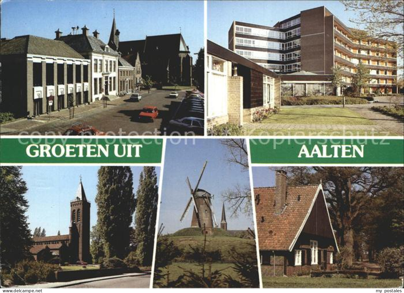 Aalten Kirche Windmuehle Gebaeude