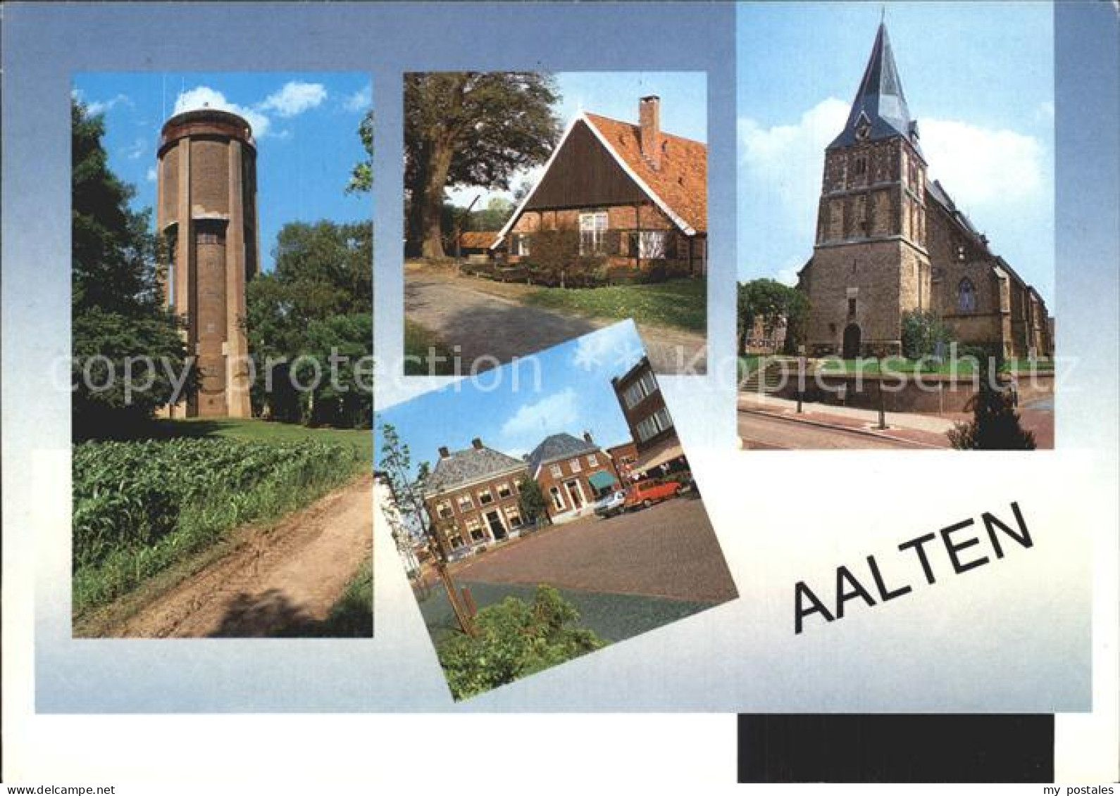 Aalten Turm Platz Kirche