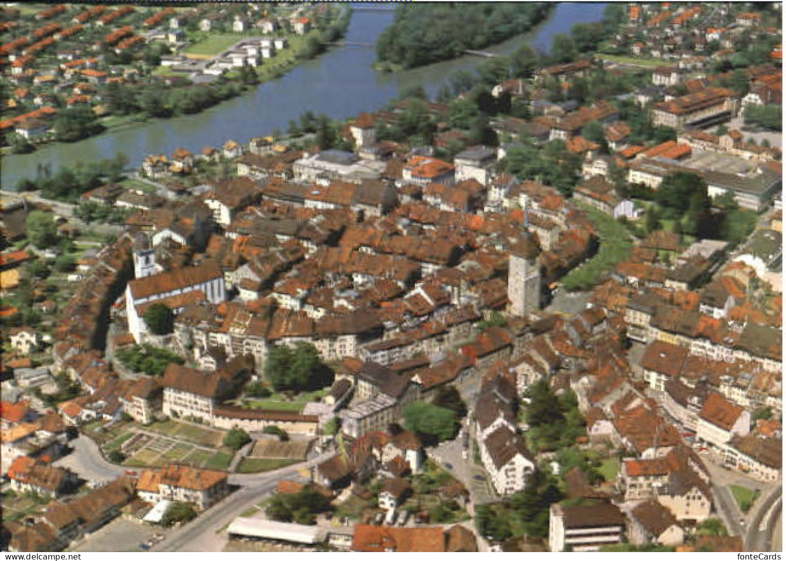 Aarau AG Aarau Fliegeraufnahme