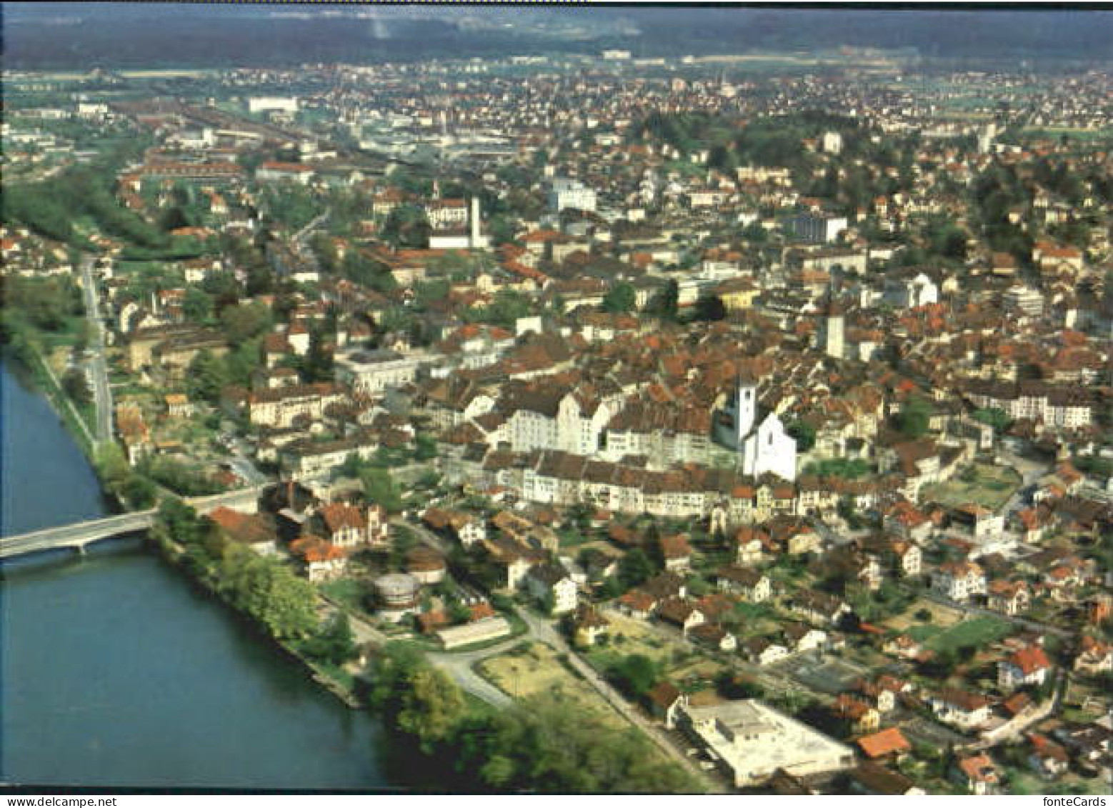 Aarau AG Aarau Fliegeraufnahme