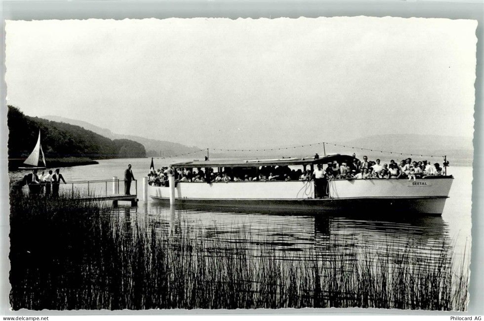 Aarau Motorschiff Seetal Hallwilersee Binnenschiff Foto AK - 38256970