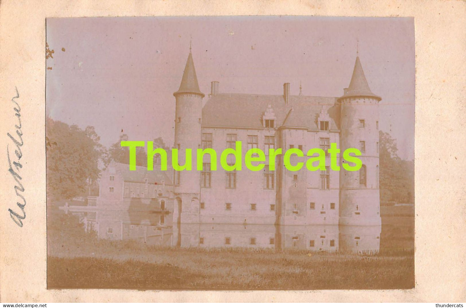 AARTSELAAR AERTSELAER PHOTO FOTO 14 CM X 9 CM KASTEEL CHATEAU (  POSTKAART FORMAAT )