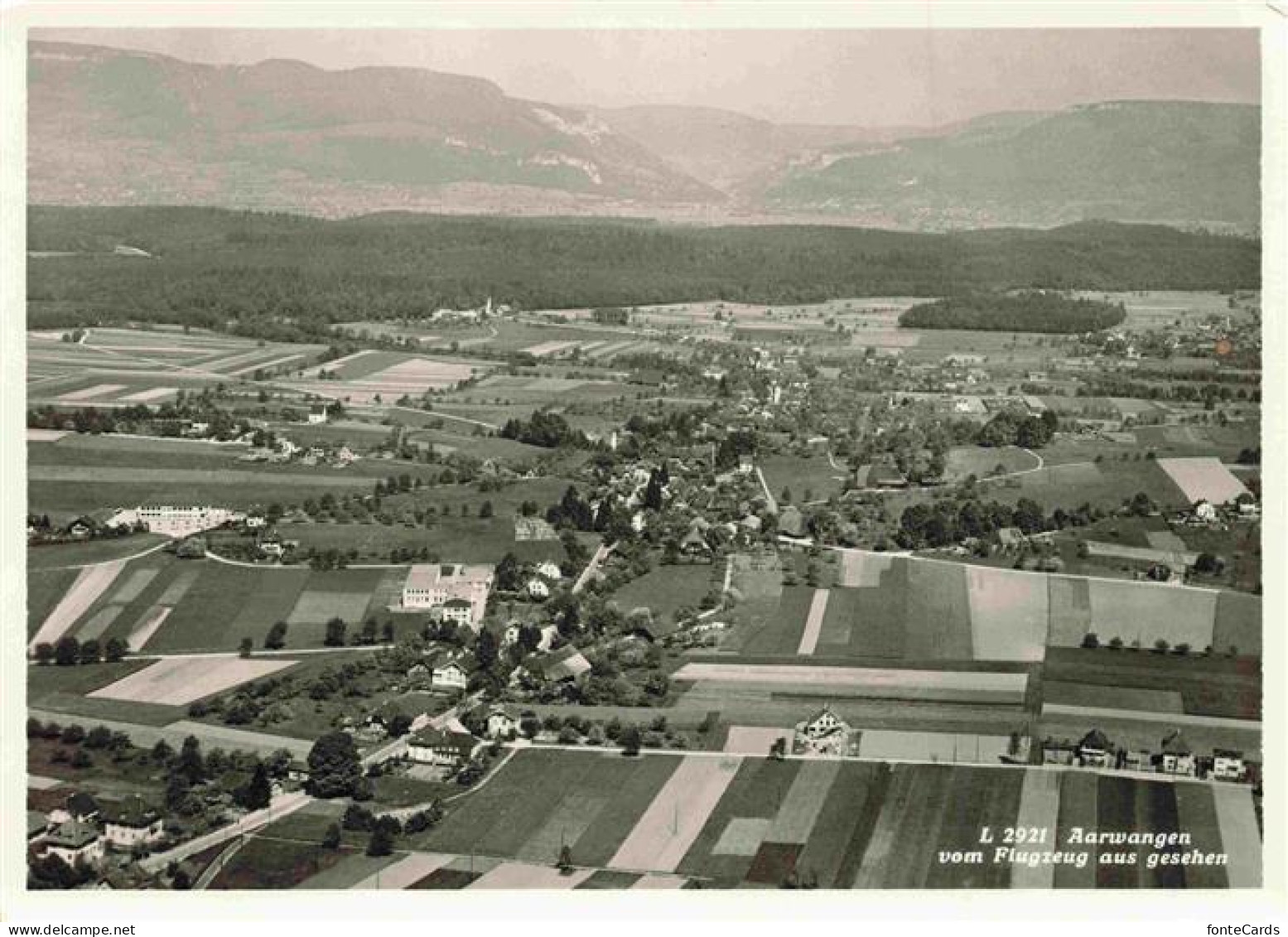 Aarwangen BE Fliegeraufnahme