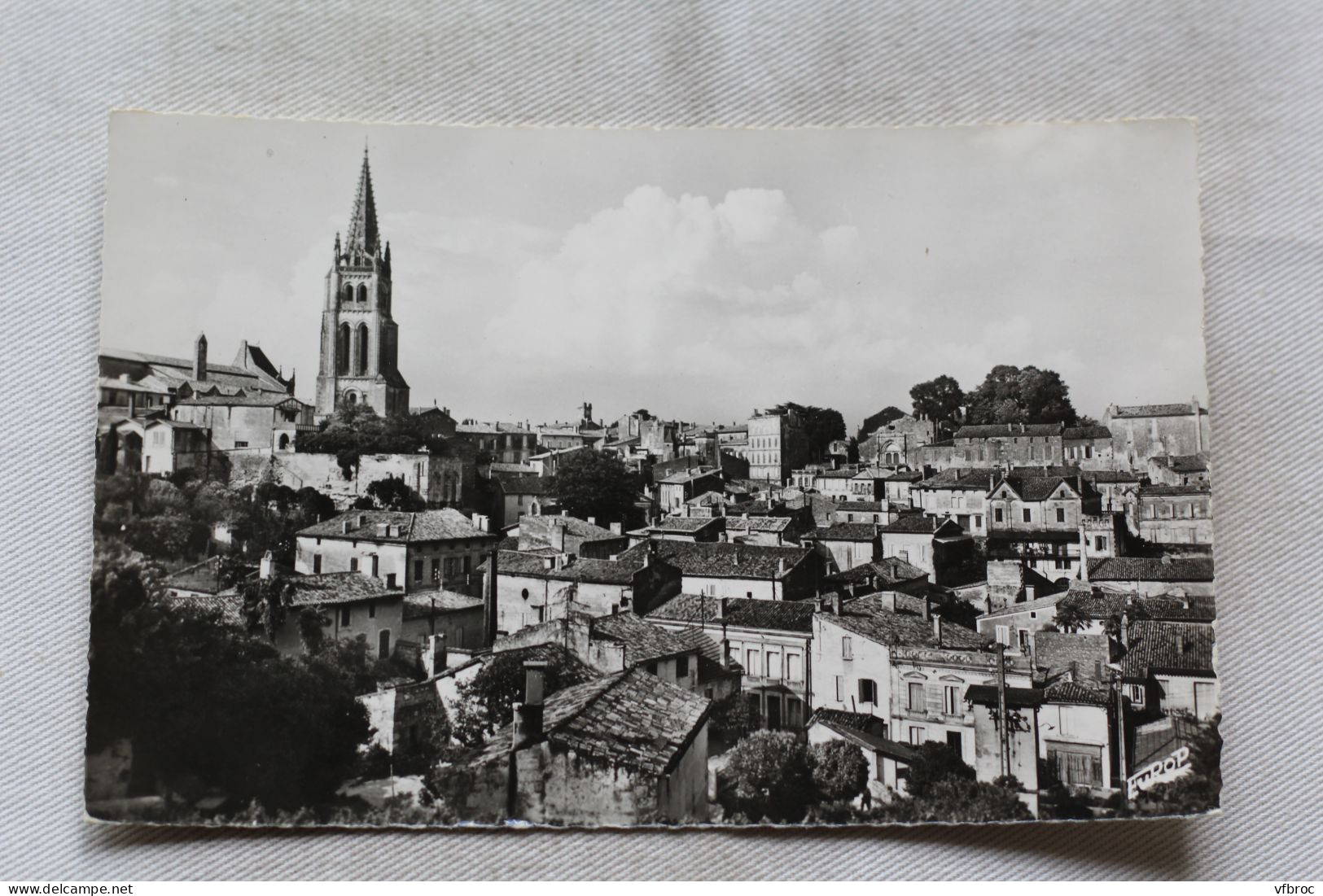 AB176, Cpsm, Saint Emilion, vue générale, Gironde 33