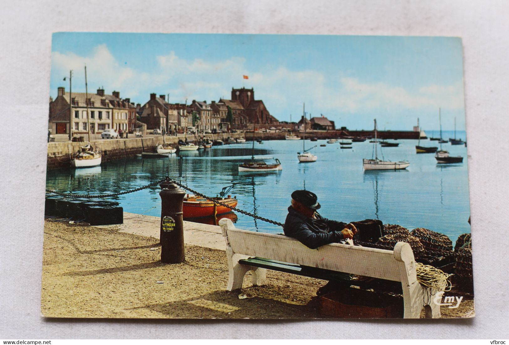 AB238, Cpm, Barfleur, le port, Manche 50