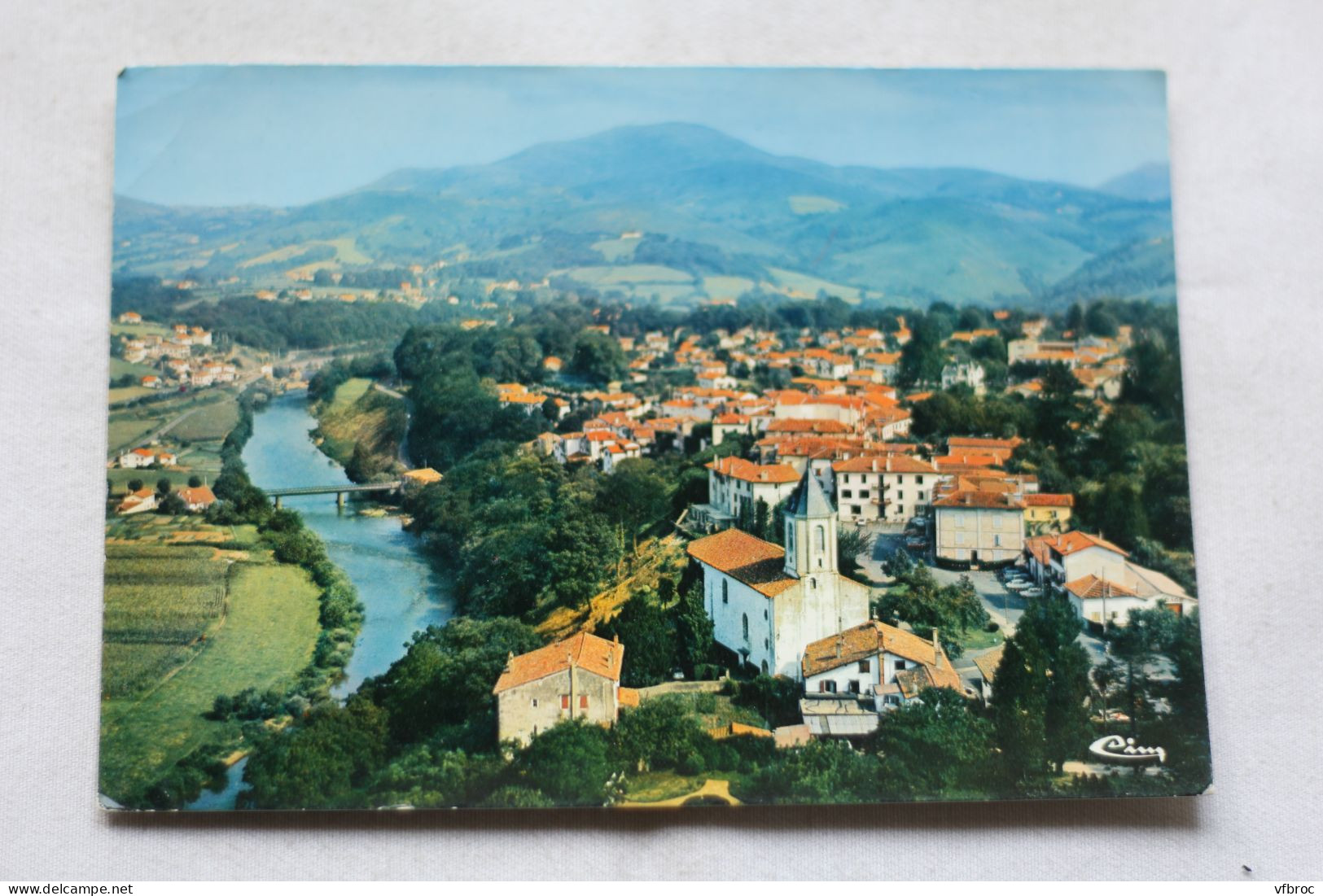 AB251, Cpm, Cambo les Bains, vue générale aérienne, Pyrénées Atlantiques 64