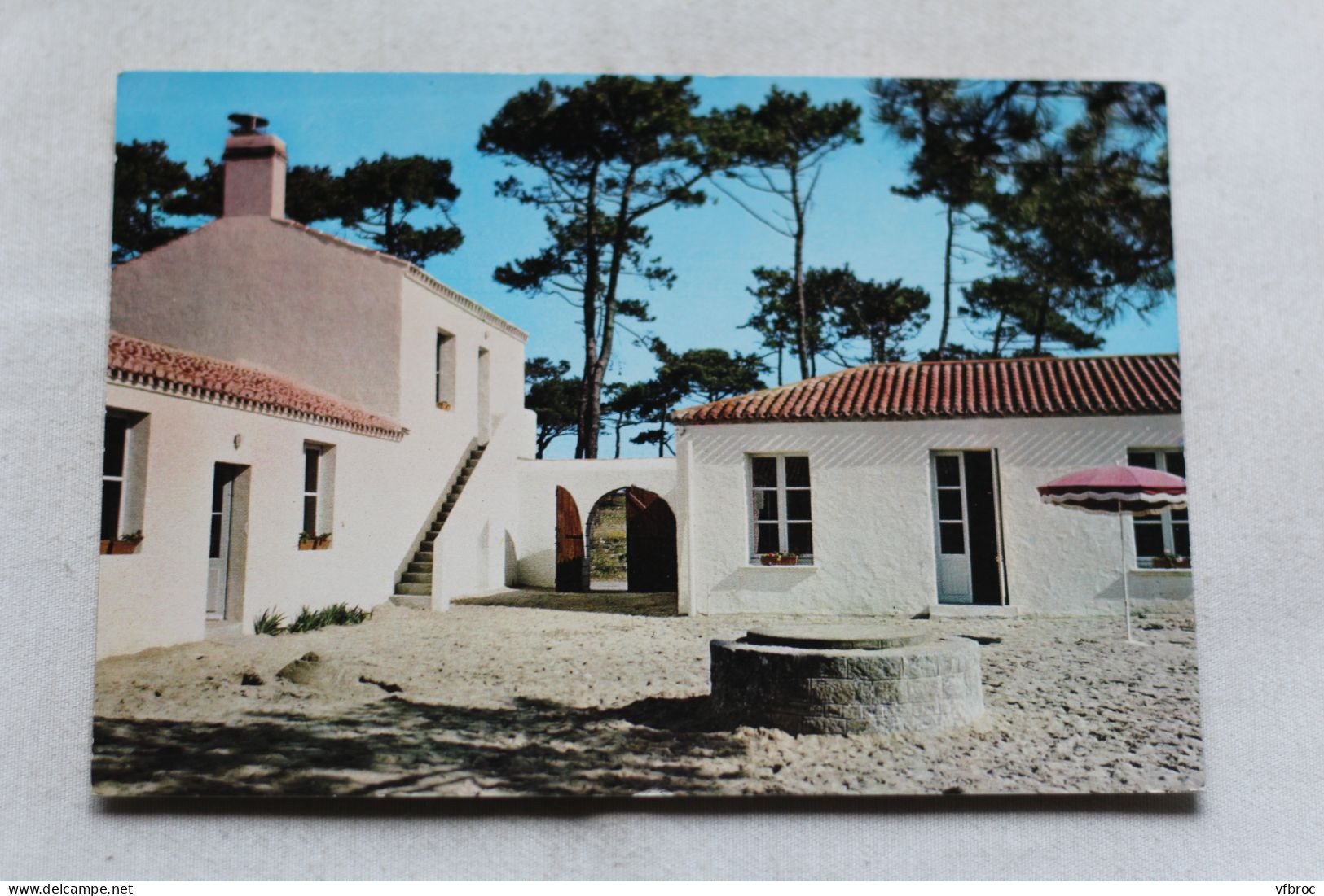 AB257, Cpm, ile de Noirmoutier, colonie S.A.V.I.G.A.M.F, Vendée 85