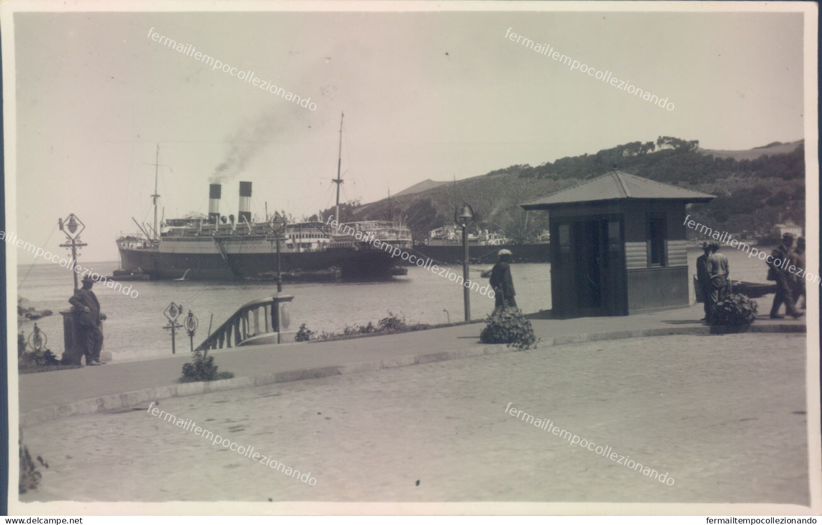 ab3 cartolina postcard fotografica s.antonio cile chile