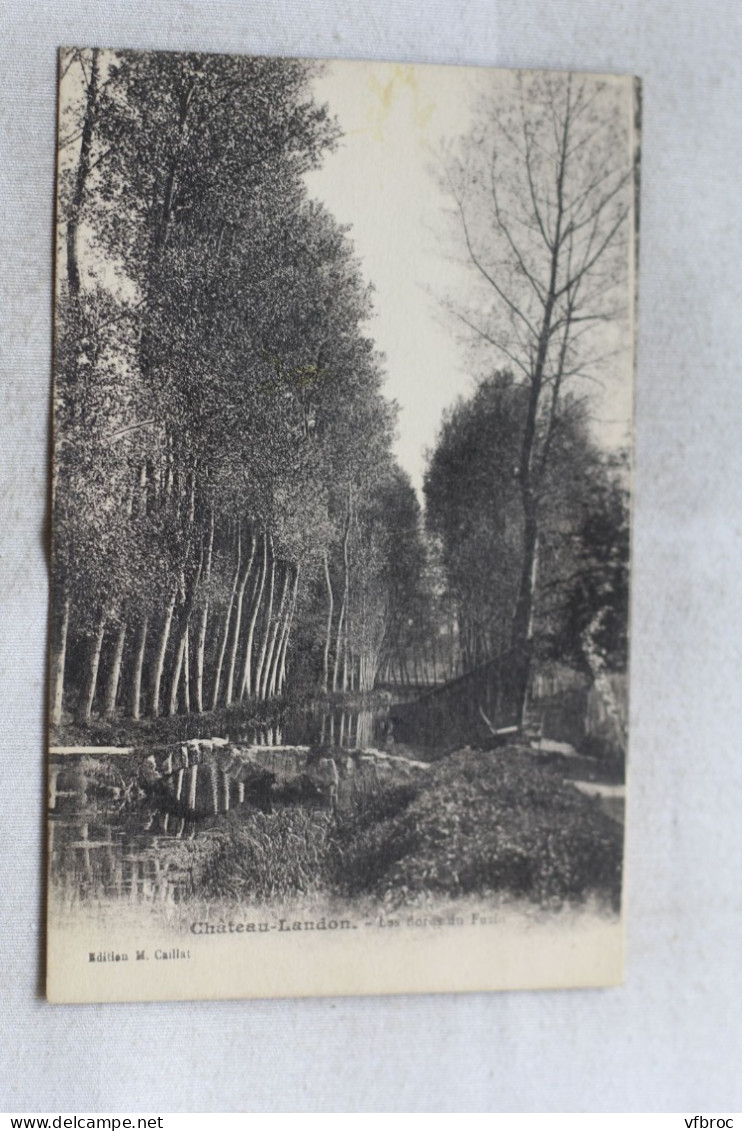 AB310, Château Landon, les bords du Fusin, Seine et Marne 77