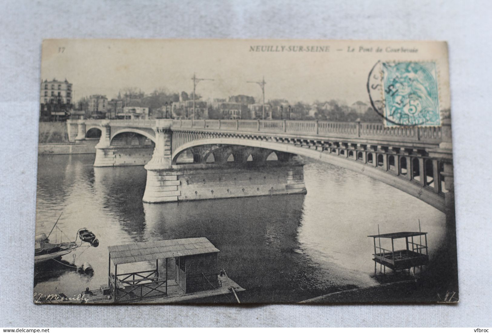 AB319, Neuilly sur Seine, le pont de Courbevoie, Hauts de Seine 92
