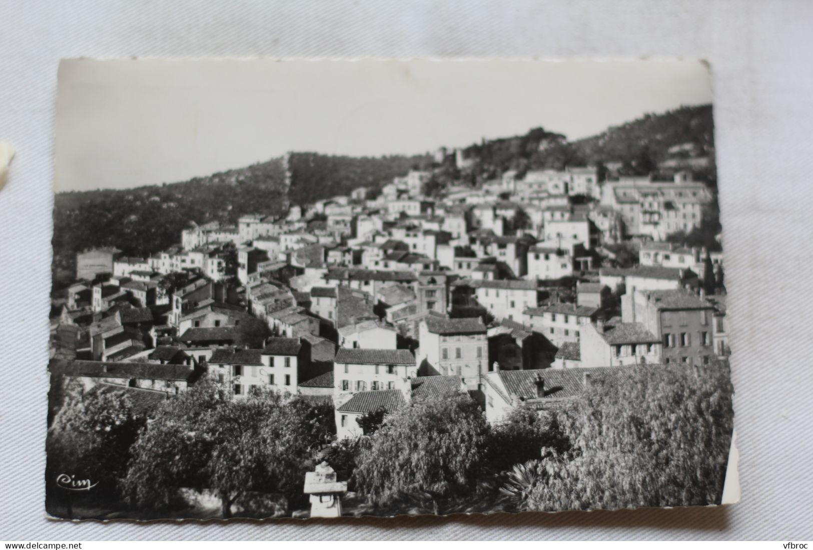 AB391, Cpm 1951, Bormes les Mimosas, vue générale, Var 83