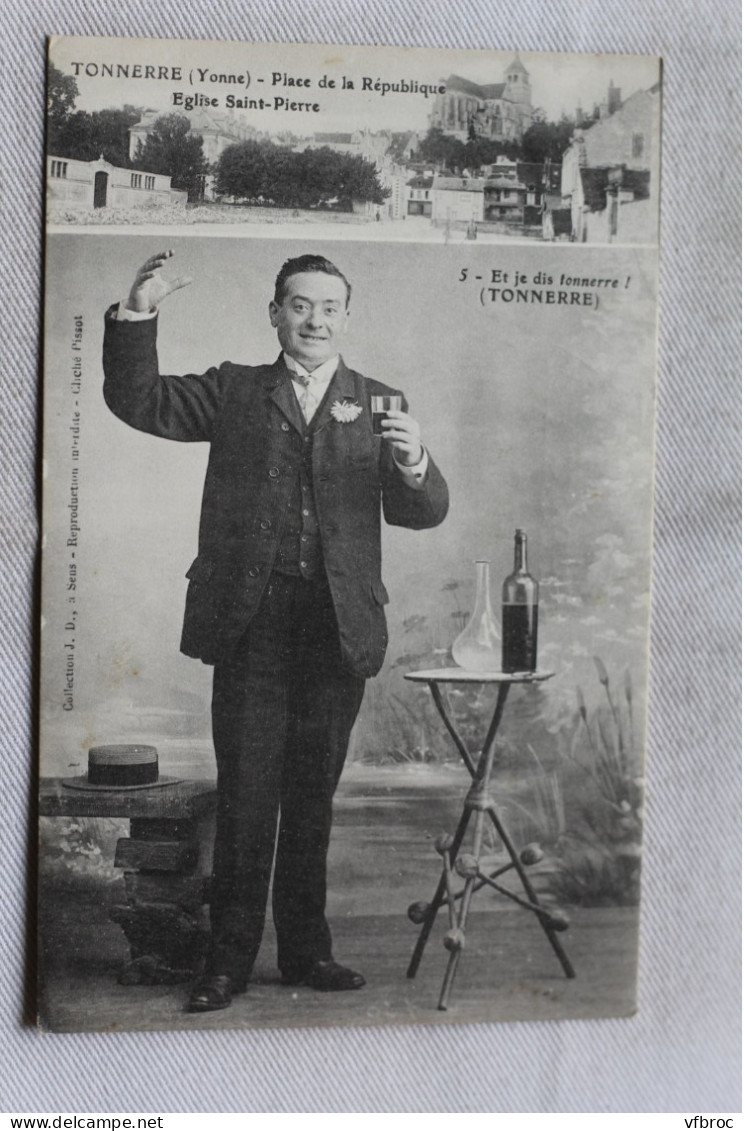 AB464, Tonnerre, place de la République, humour, et je dis tonnerre, Yonne 89