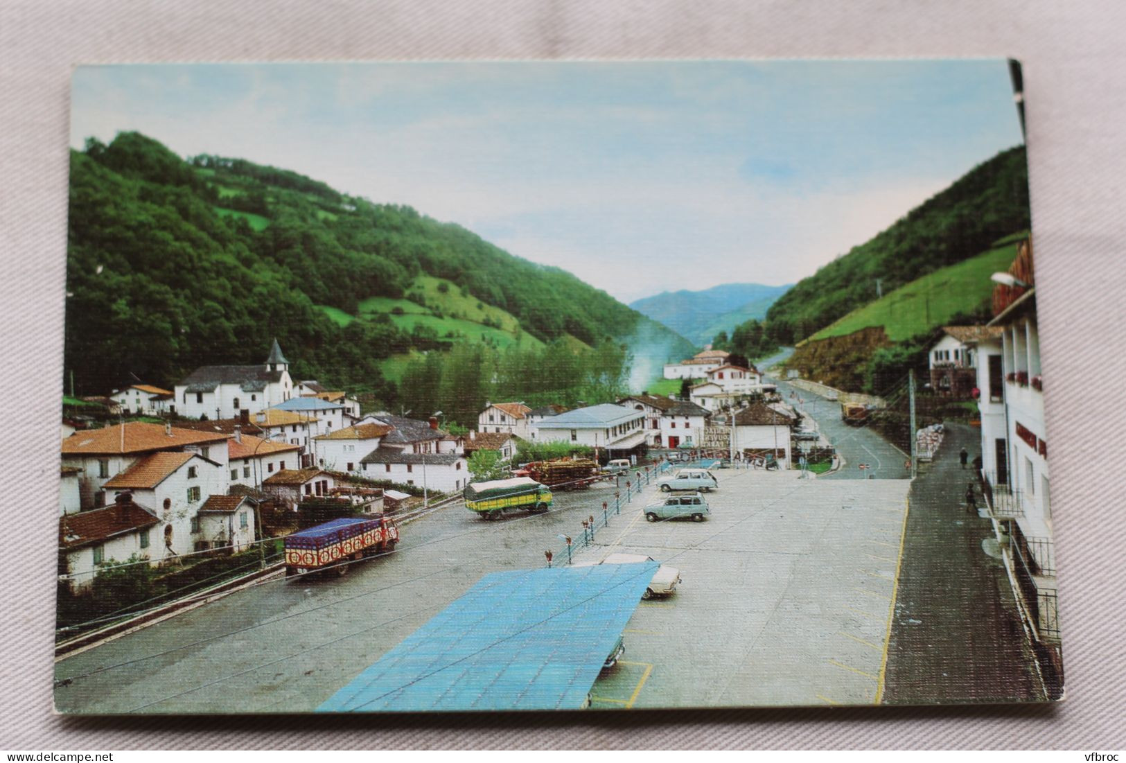 AB490, Cpm, Valcarlos, frontera Franco Espanola de Arneguy Pecocheta, Espagne