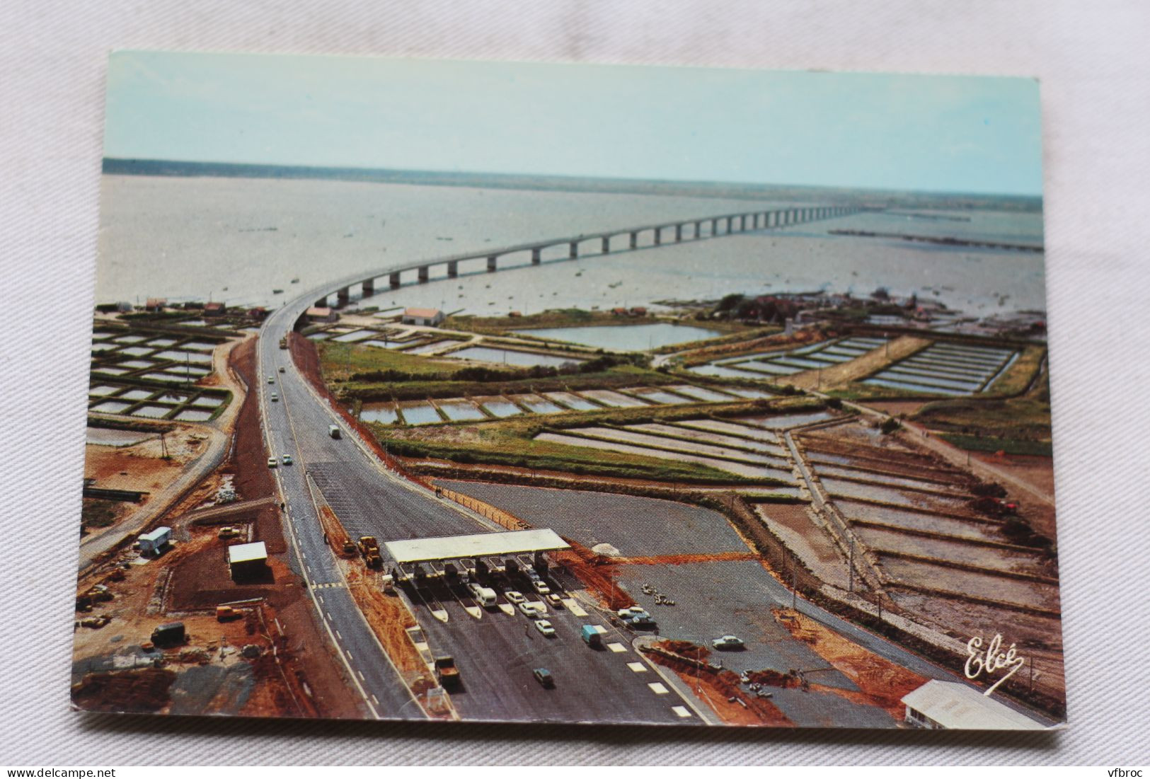 AB494, Cpm, ile d'Oléron, le nouveau pont de l'ile d'Oléron, Charente Maritime 17