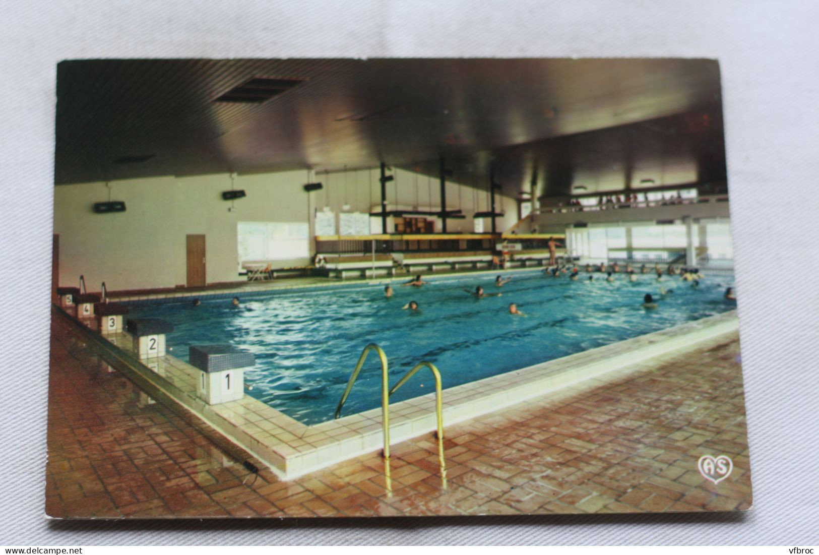 AB530, Cpm, Septmoncel, village vacances de Lamoura, la piscine, Jura 39
