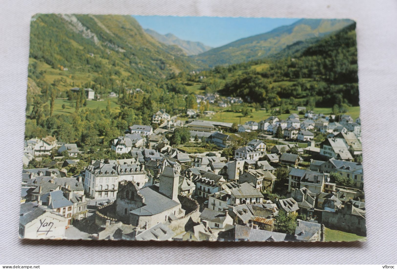 AB594, Cpm, Luz Saint Sauveur, vue générale, Hautes Pyrénées 65