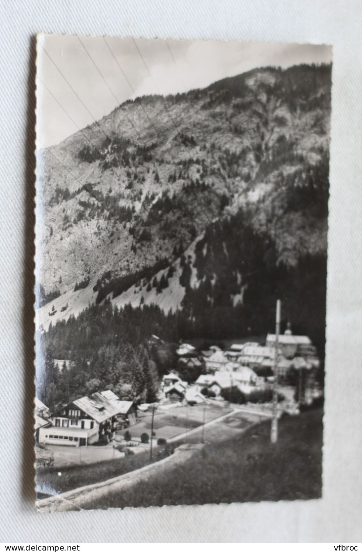 AB599, Cpsm, Abondance, vue générale, Haute Savoie 74