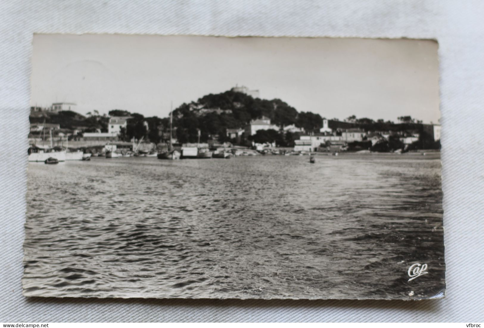 AB715, Cpsm 1953, ile de Porquerolles, vue générale, Var 83