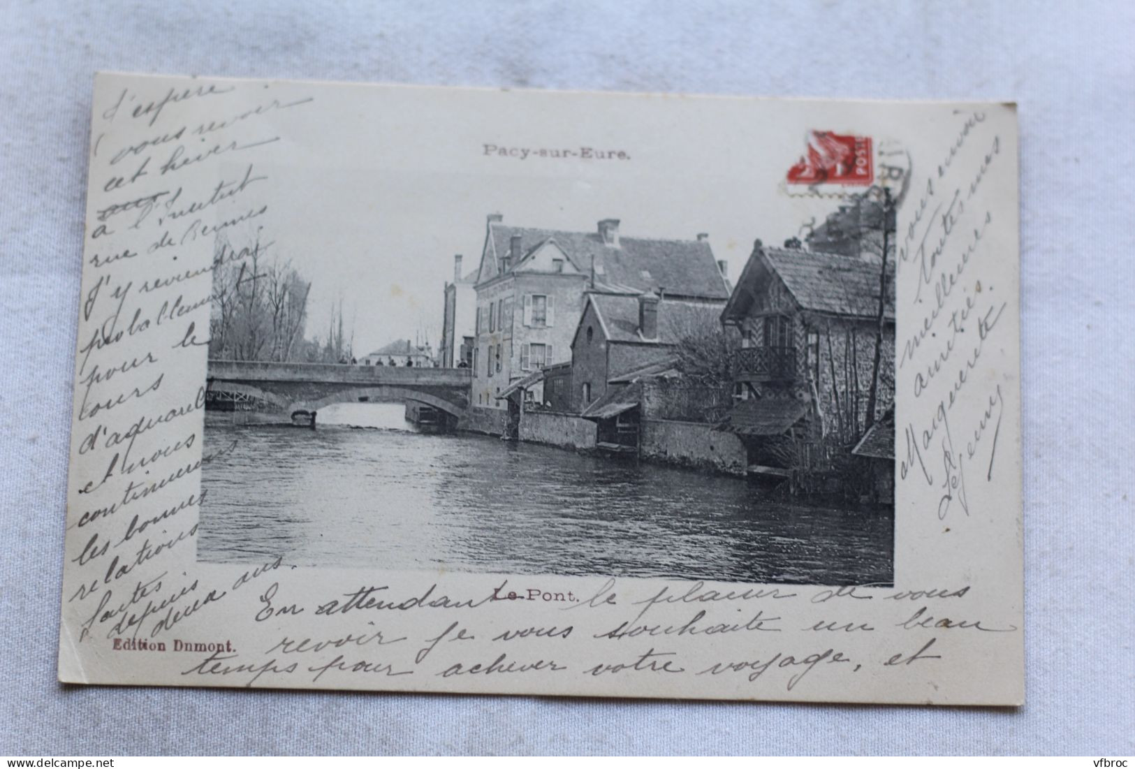 AB780/3, Pacy sur Eure, le pont, Eure 27
