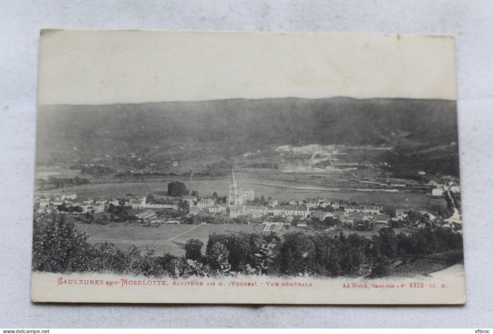 AB81, Saulxures sur Moselotte, vue générale, Vosges 88