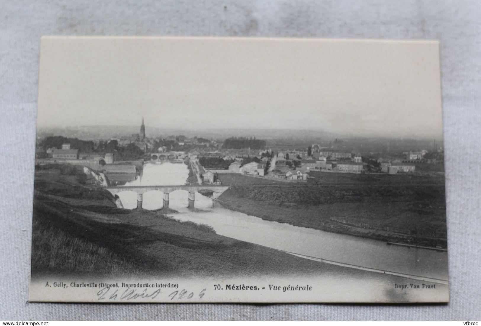 AB922/3, Mézières, vue générale, Ardennes 08