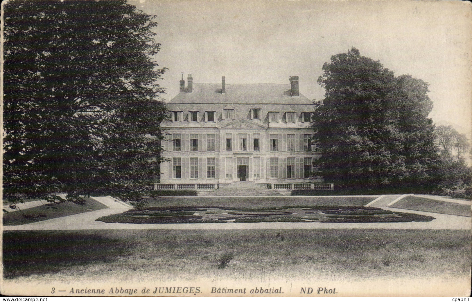 Abbaye de Jumieges - Maison Abbatiale - CPA