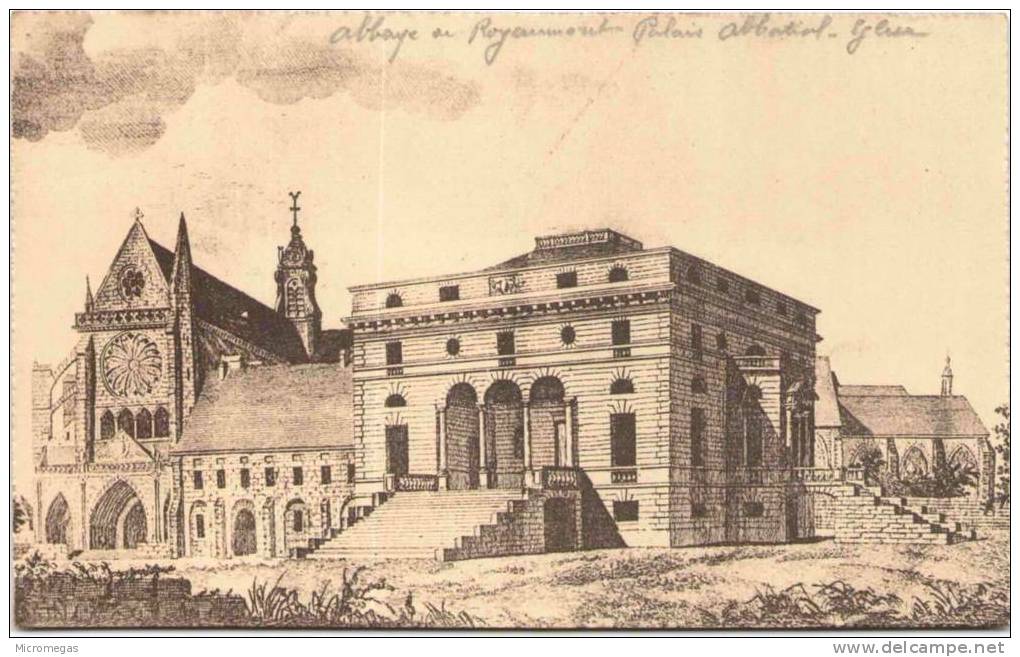 Abbaye de Royaumont - Asnières-sur-Oise - Eglise - Palais Abbatial