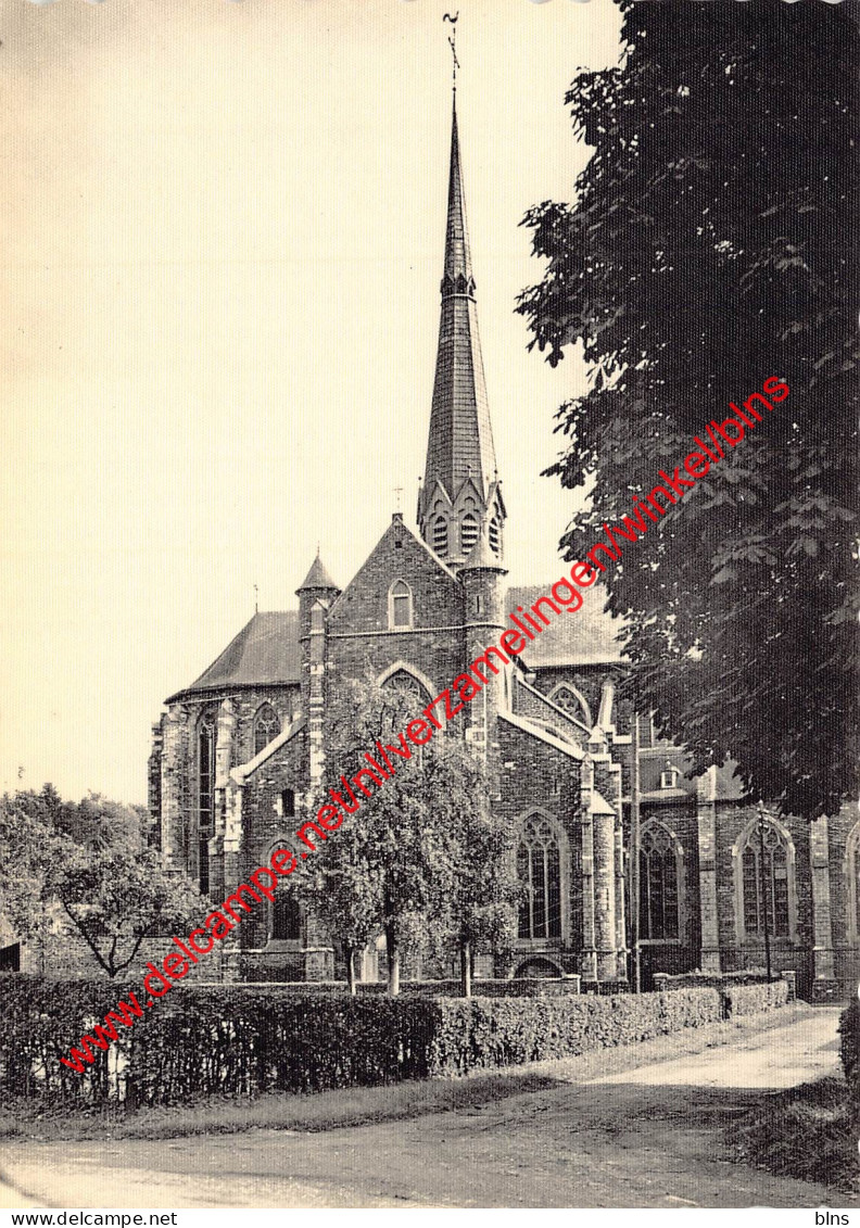 Abbaye du Val Dieu - Eglise côté du jardin - Aubel