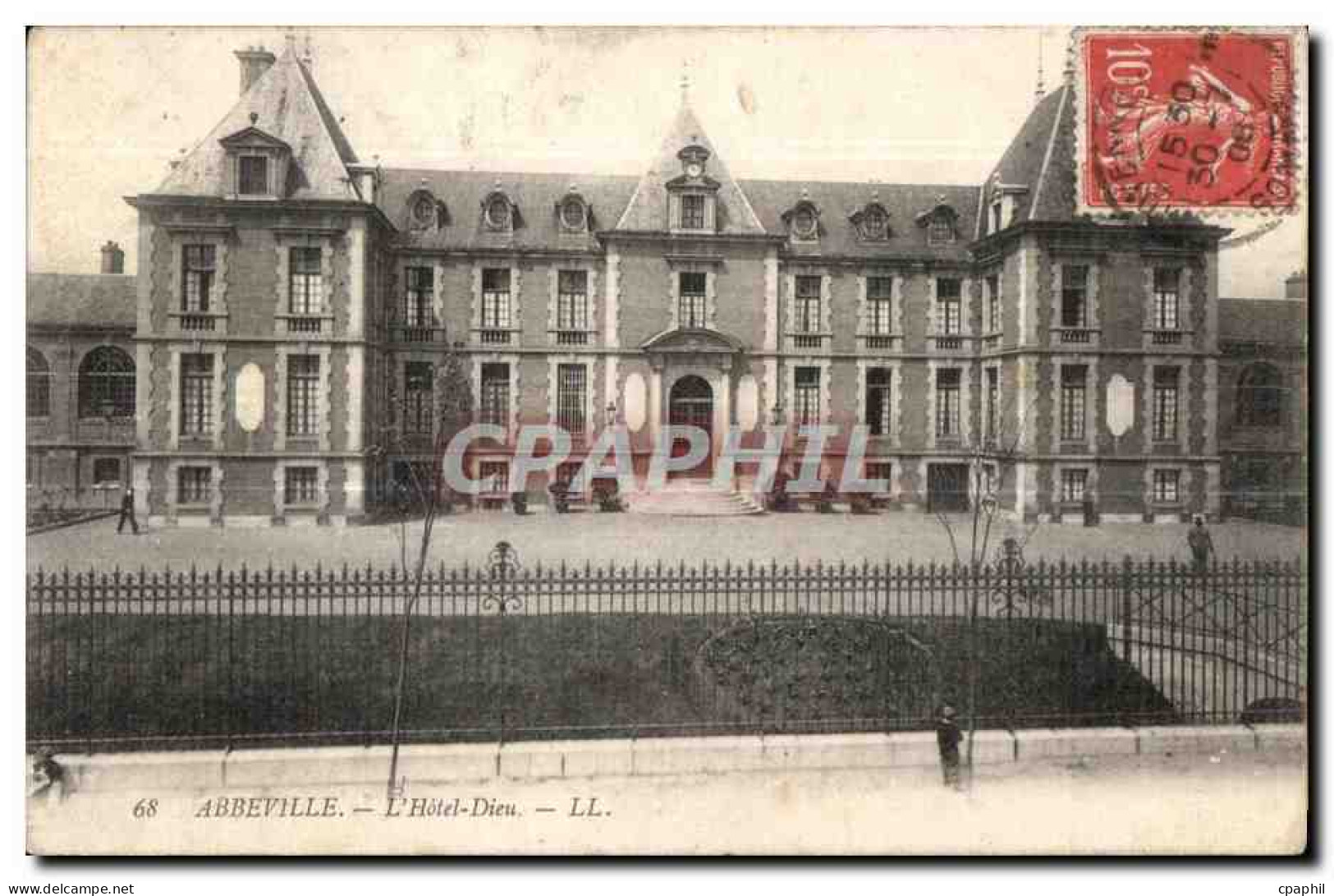 Abbeville - L Hotel Dieu - CPA