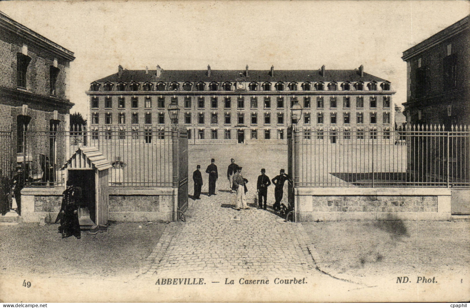 Abbeville - La Caserne Courbet - CPA