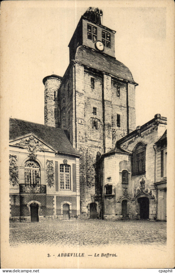 Abbeville - Le Beffroi - CPA