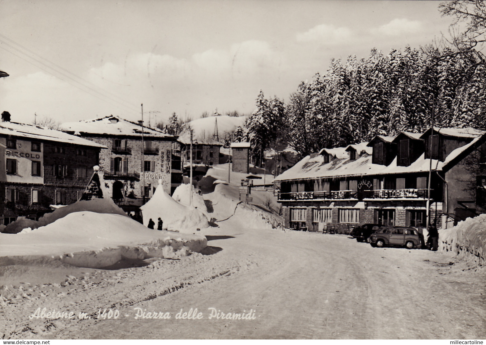 #ABETONE: PIAZZA DELLE PIRAMIDI