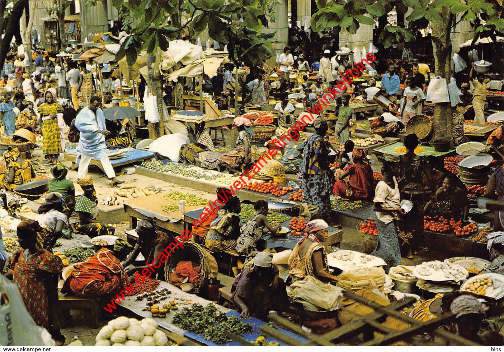 Abidjan - marché de Treichville - Côte d'Ivoire - Ivory Coast