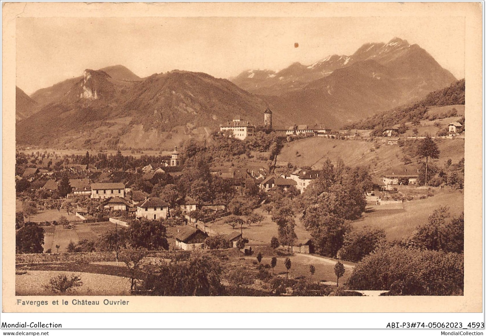 ABIP3-74-0271 - FAVERGES - Faverges Et Le Chateau Ouvrier