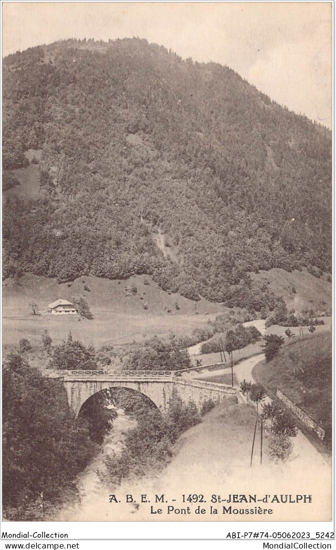 ABIP7-74-0595 - SAINT-JEAN-D'AULPS - Le Pont De La Moussiere