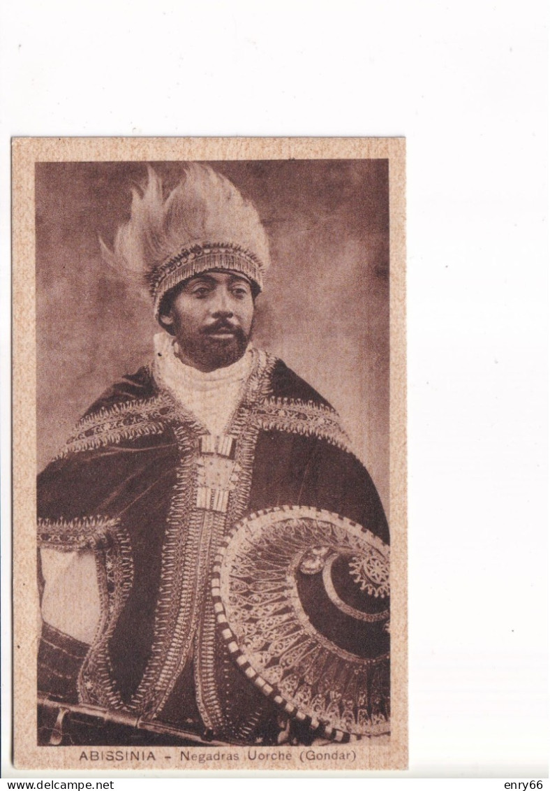 ABISSINIA  NEGADRAS UORCHE'