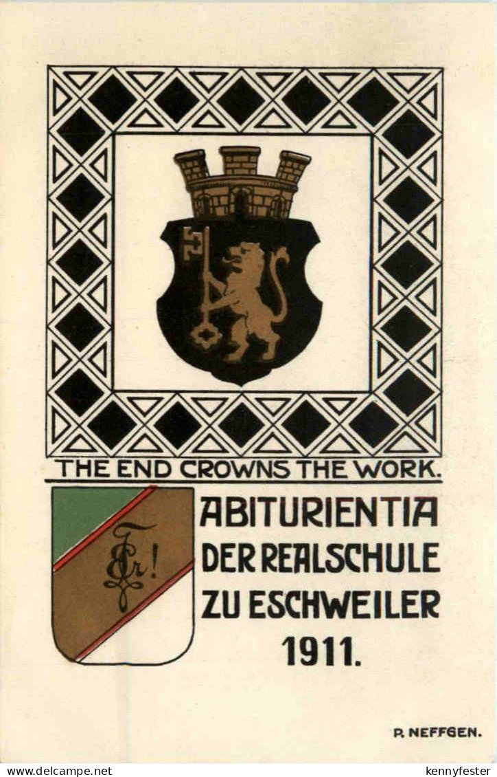 Abriturientia Realschule Eschweiler 1911 - Studentika