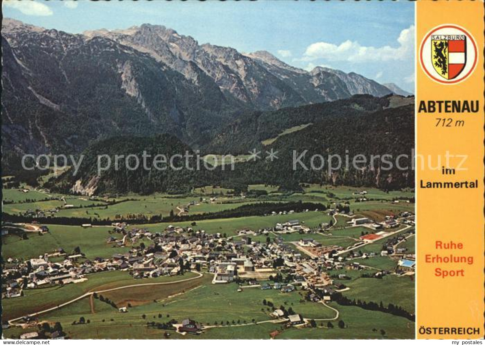 Abtenau Fliegeraufnahme