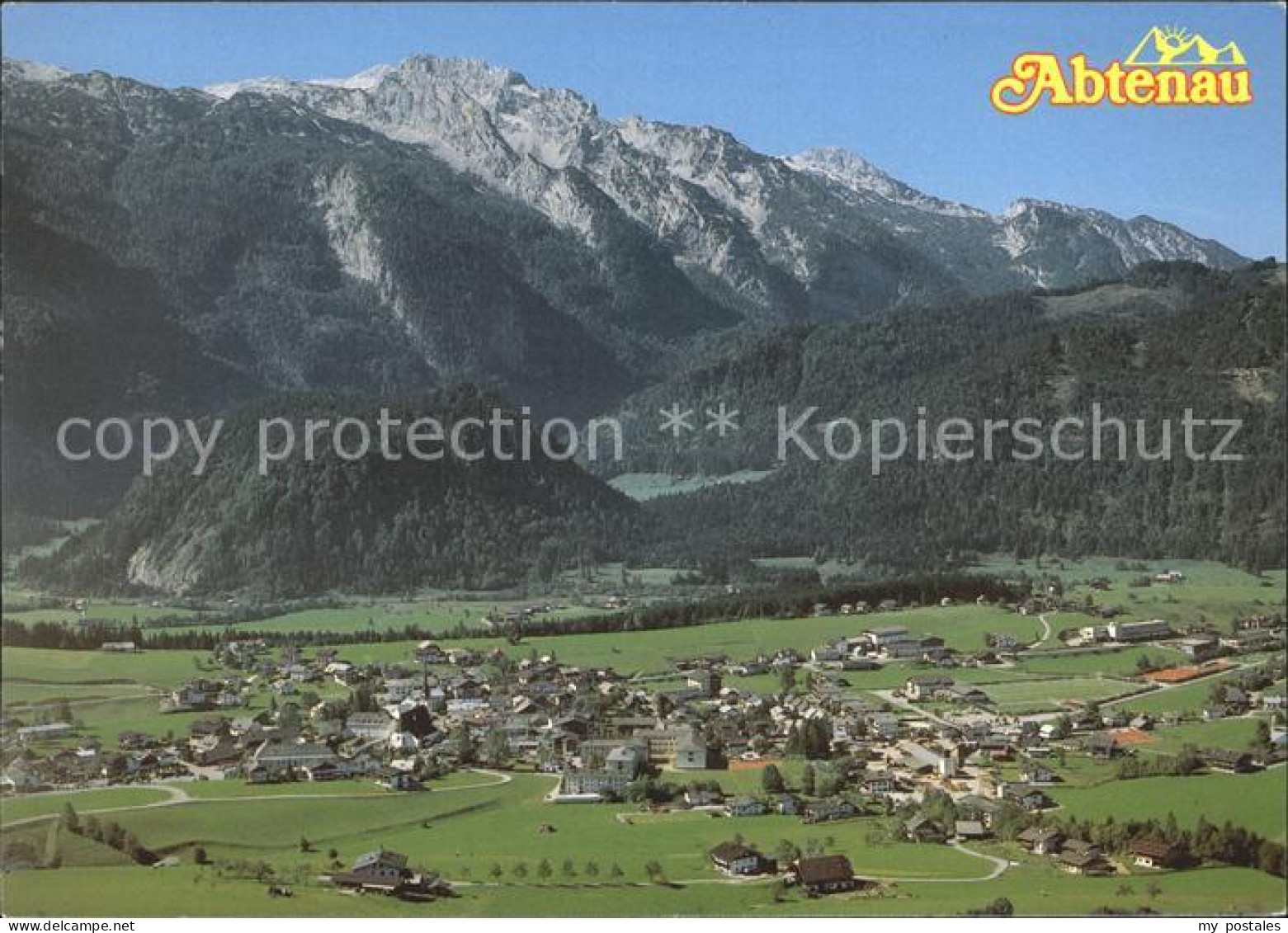 Abtenau Fliegeraufnahme