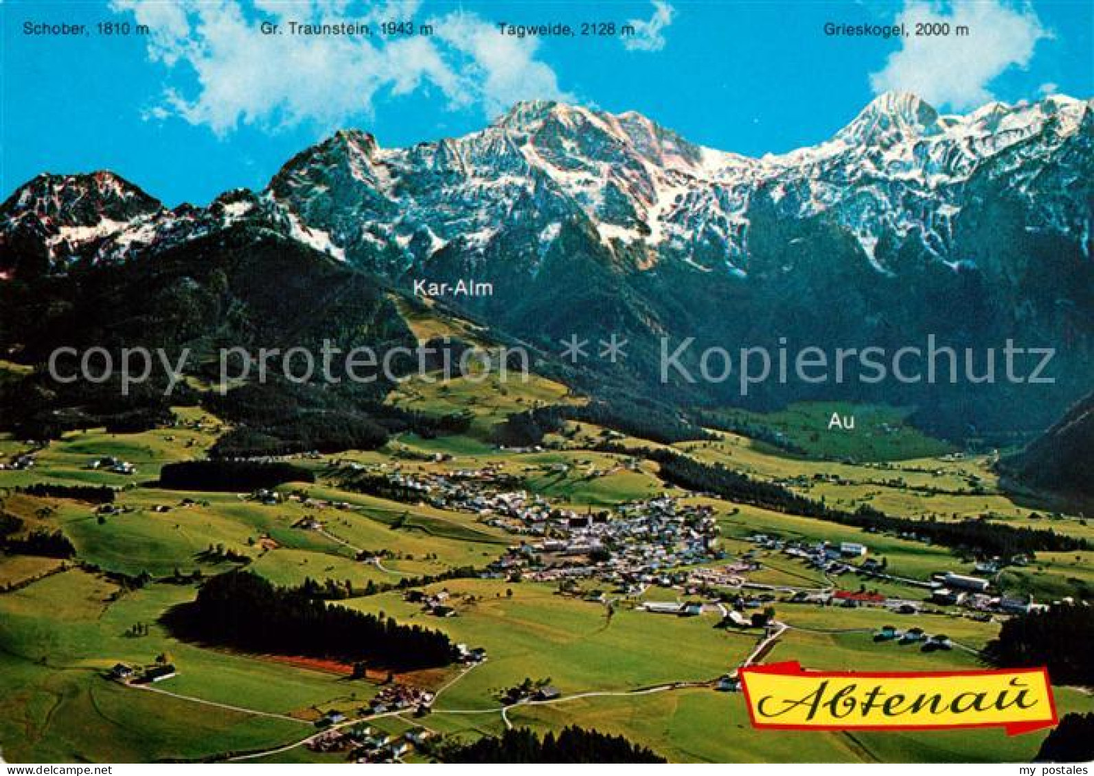 Abtenau Fliegeraufnahme