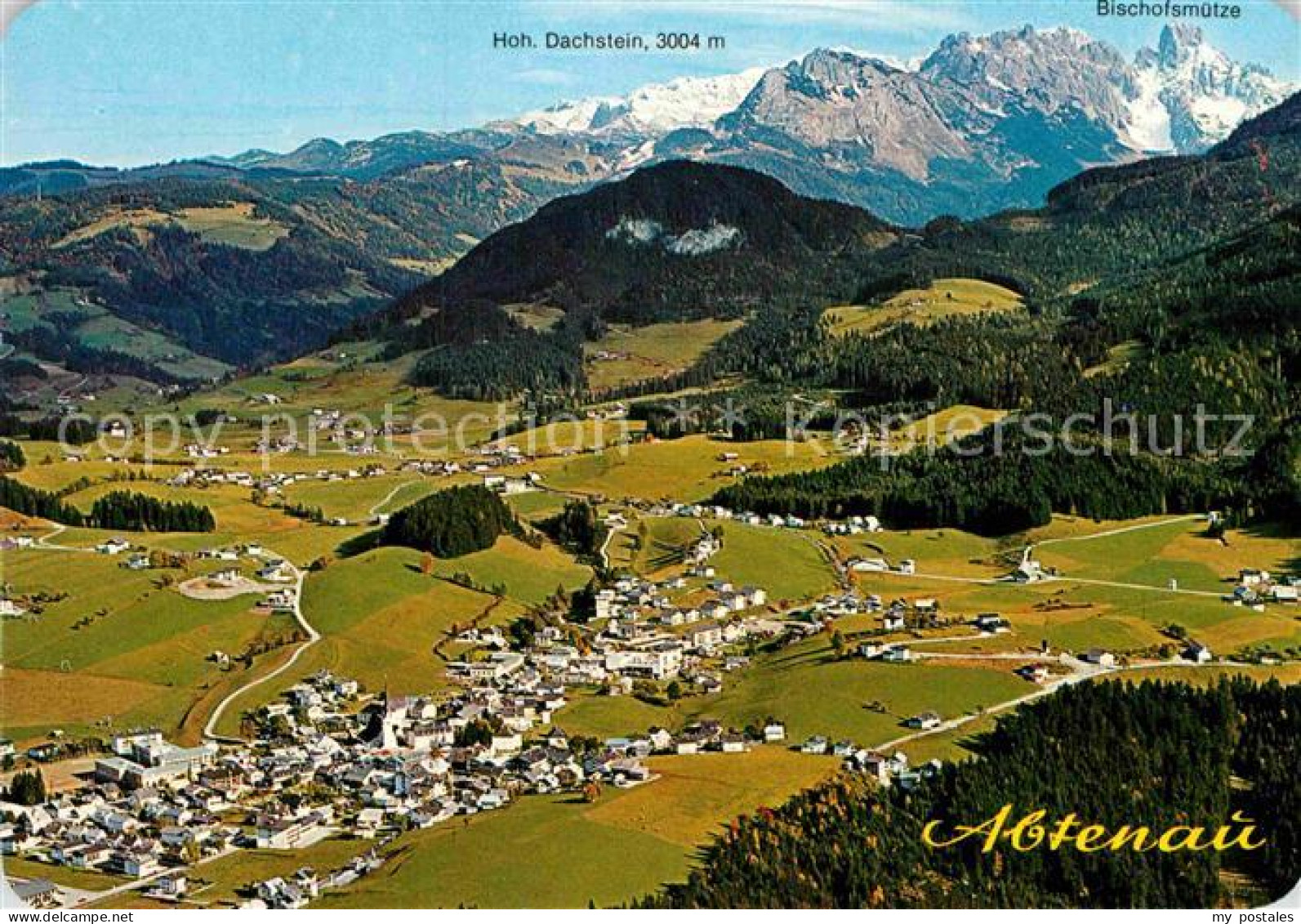 Abtenau Fliegeraufnahme