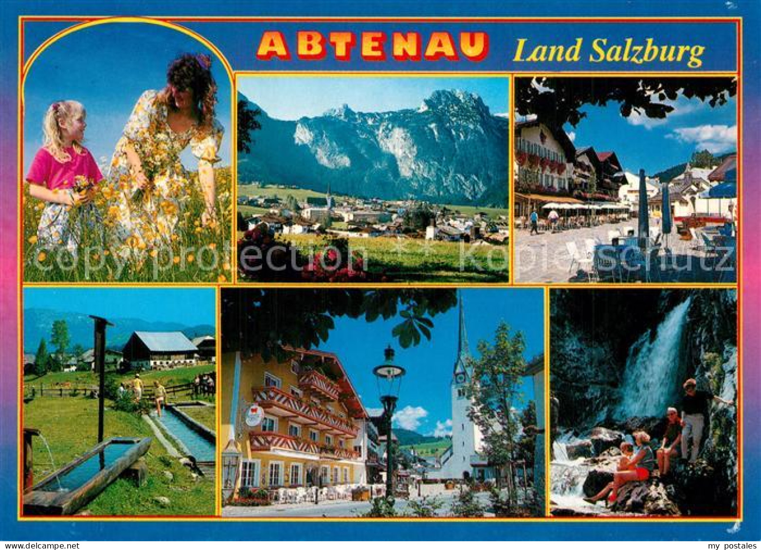 Abtenau Marktplatz Dachserfall