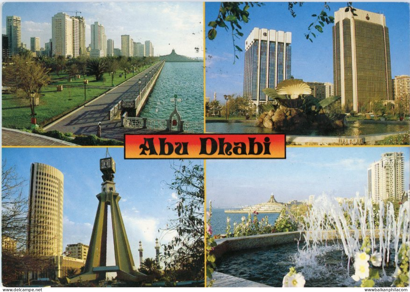 Abu Dhabi multi view 1995 from Dubai to Austria
